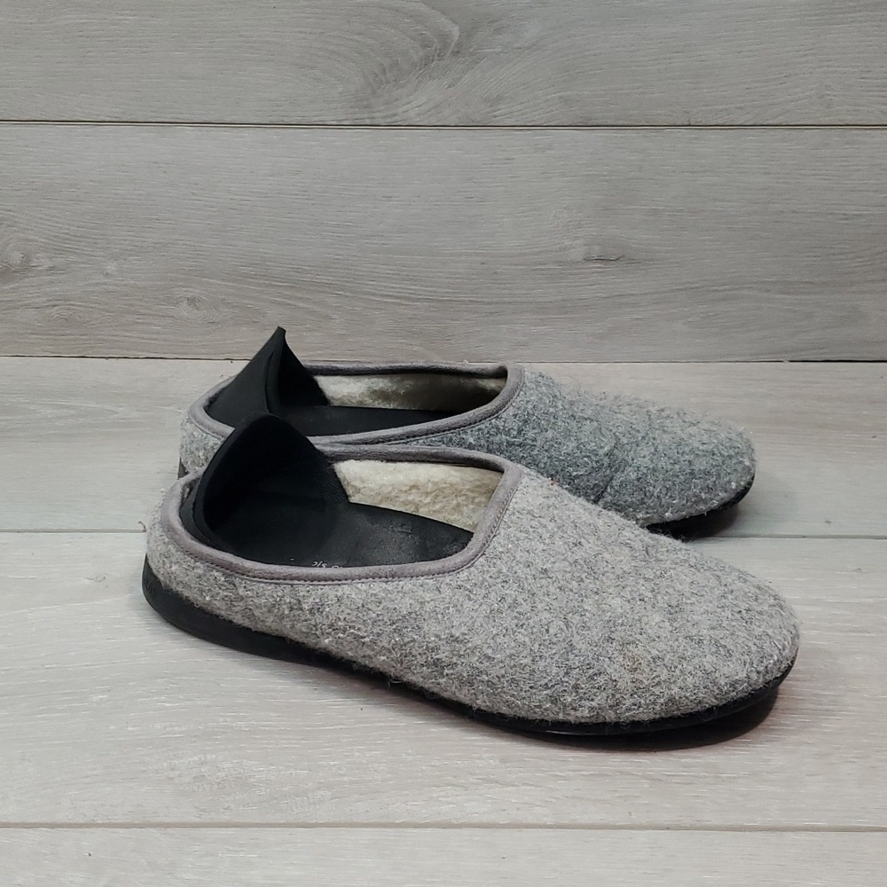 Mahabis Womens Wool Loafer Slippers Flats shoes sz 37/6.5-7